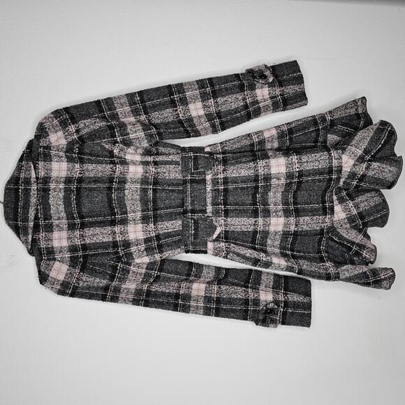 NWT Fleet Street LTD Women's Gray/Pink Coat Size XS - Picture 7 of 12